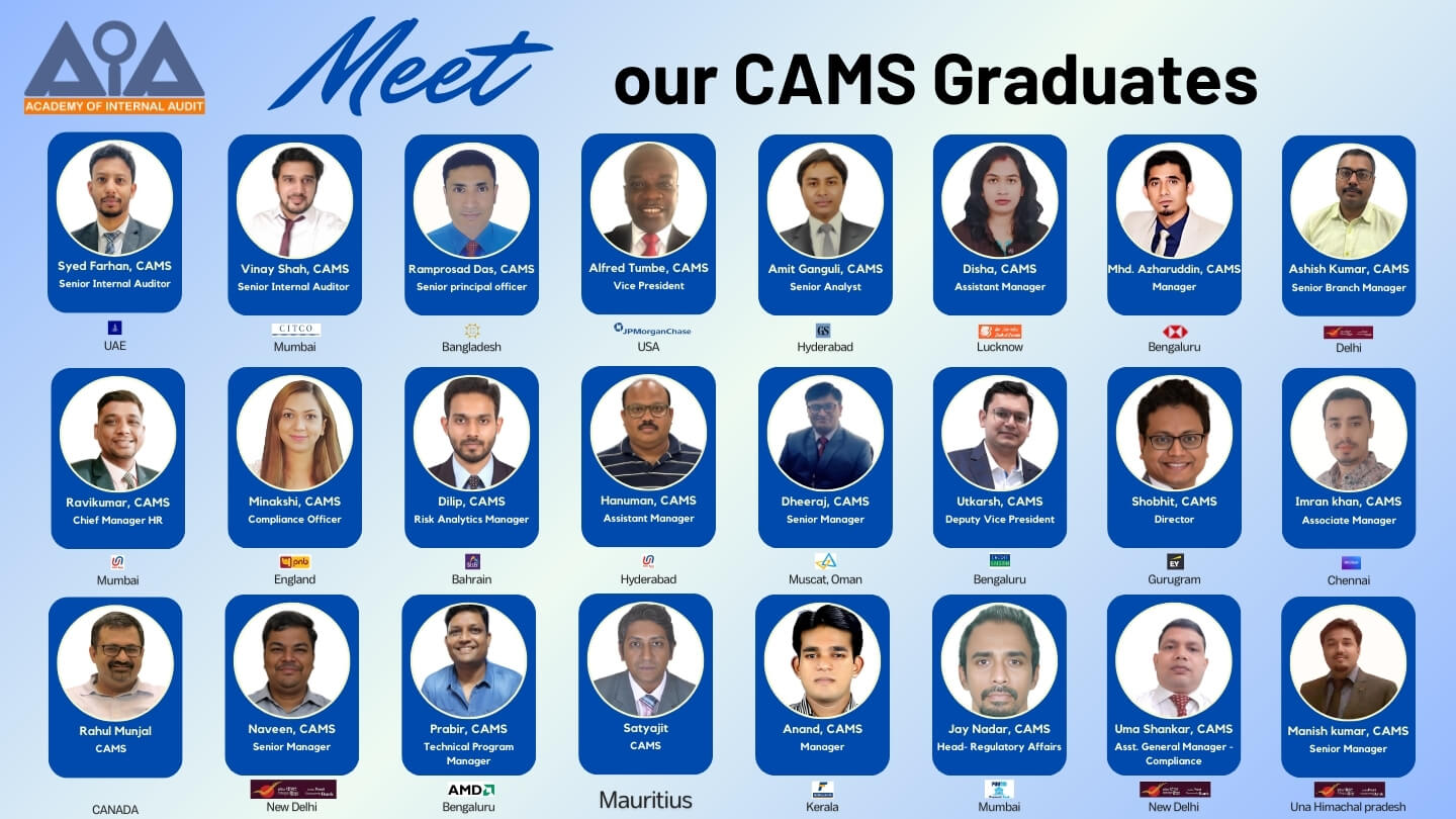 CAMS Graduates